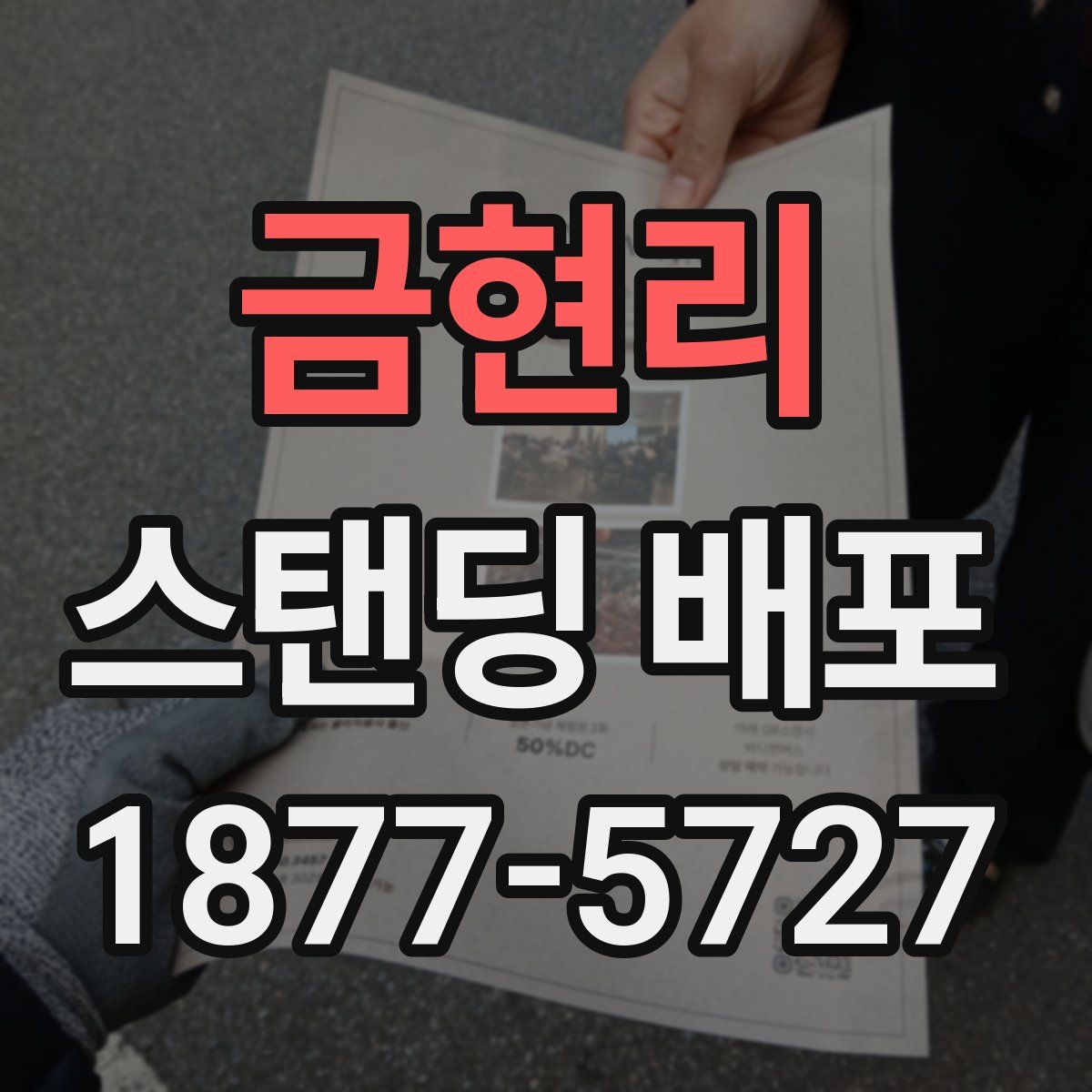 금현리 스탠딩 배포
