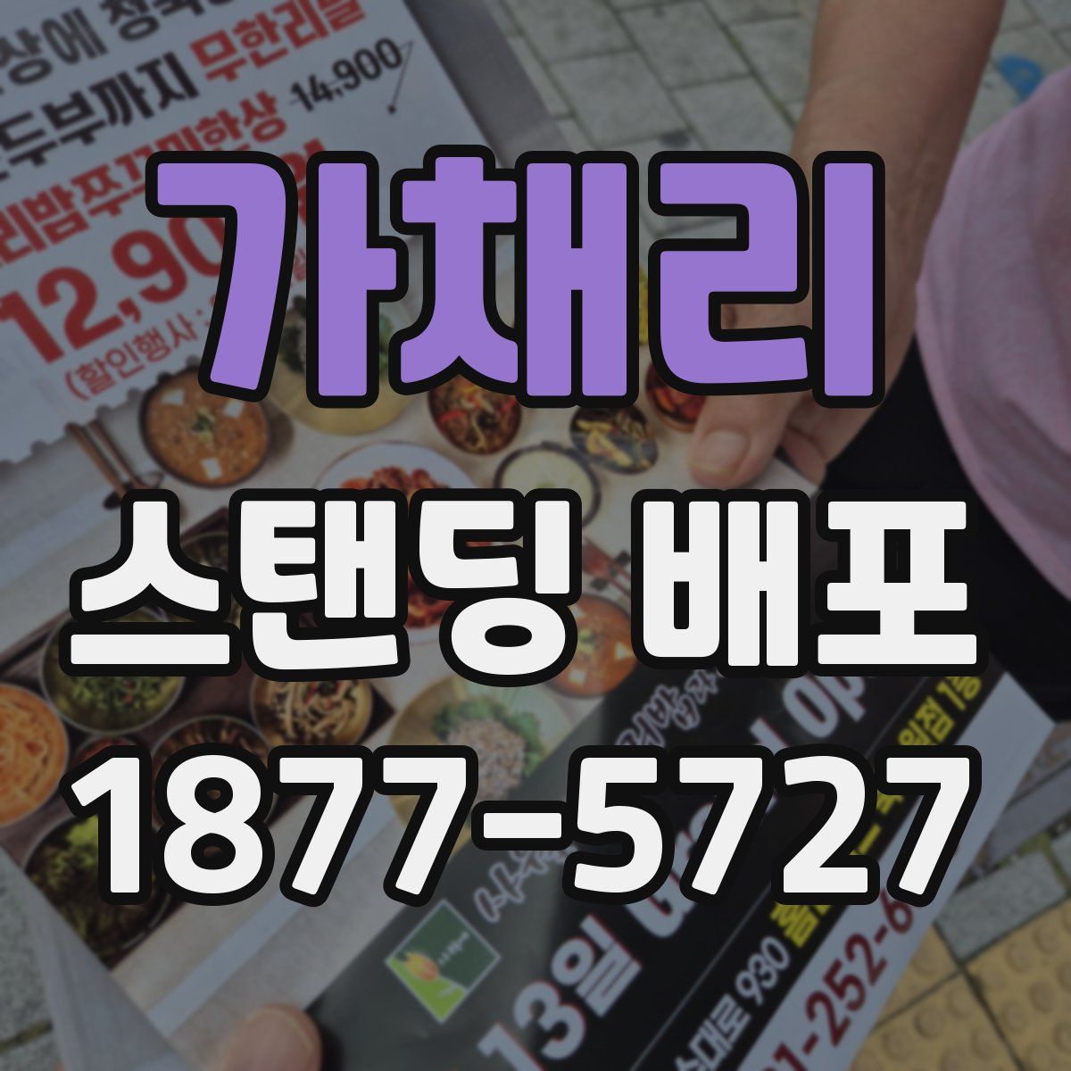 가채리 스탠딩 배포