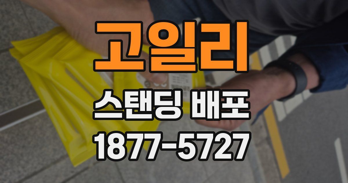 고일리 스탠딩 배포
