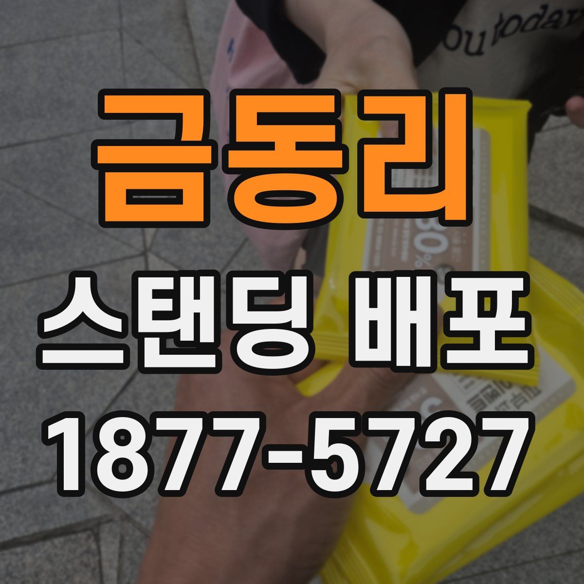 금동리 스탠딩 배포