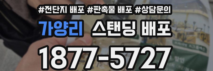 가양리 스탠딩 배포