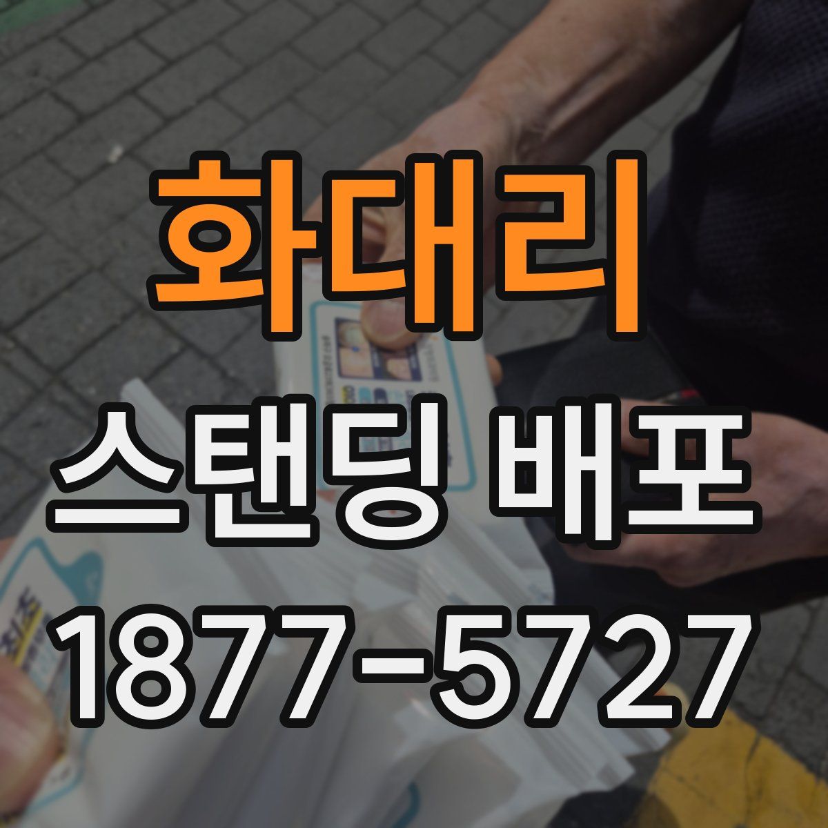화대리 스탠딩 배포