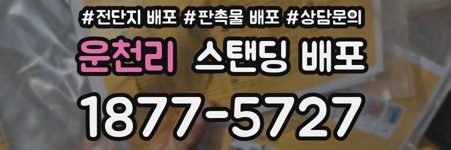 운천리 스탠딩 배포