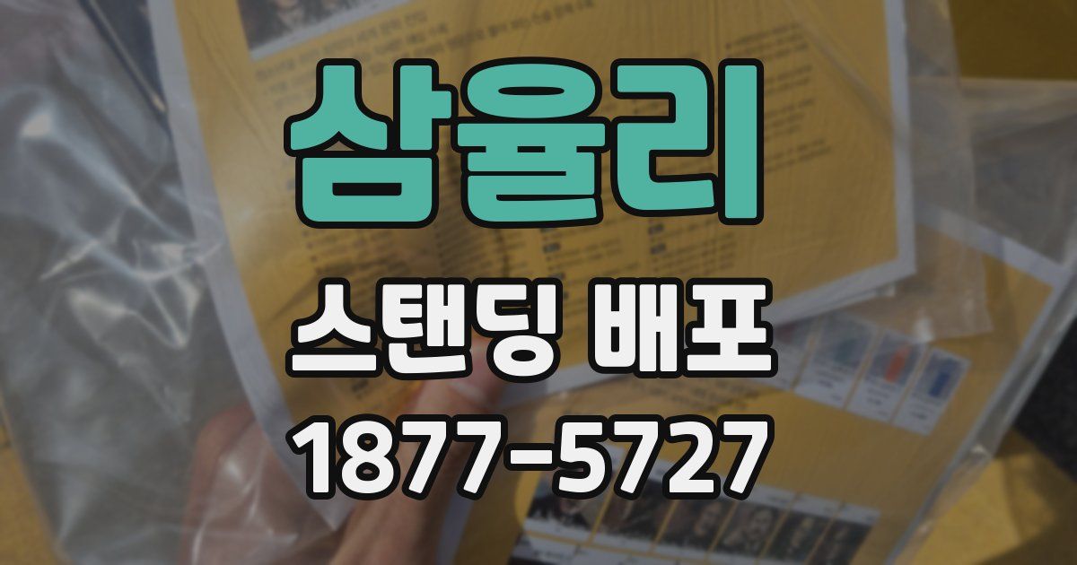 삼율리 스탠딩 배포