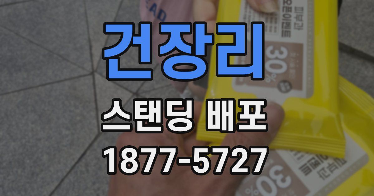 건장리 스탠딩 배포