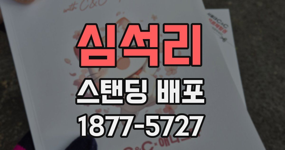 심석리 스탠딩 배포