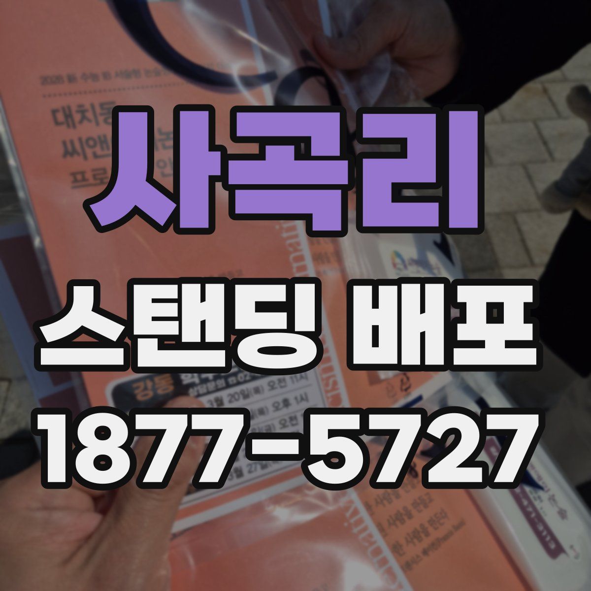사곡리 스탠딩 배포
