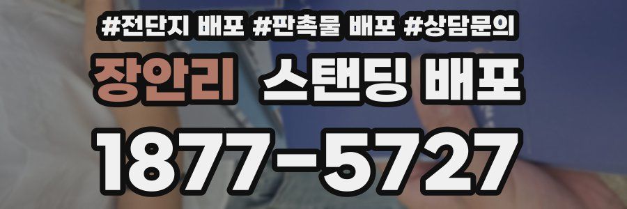 장안리 스탠딩 배포