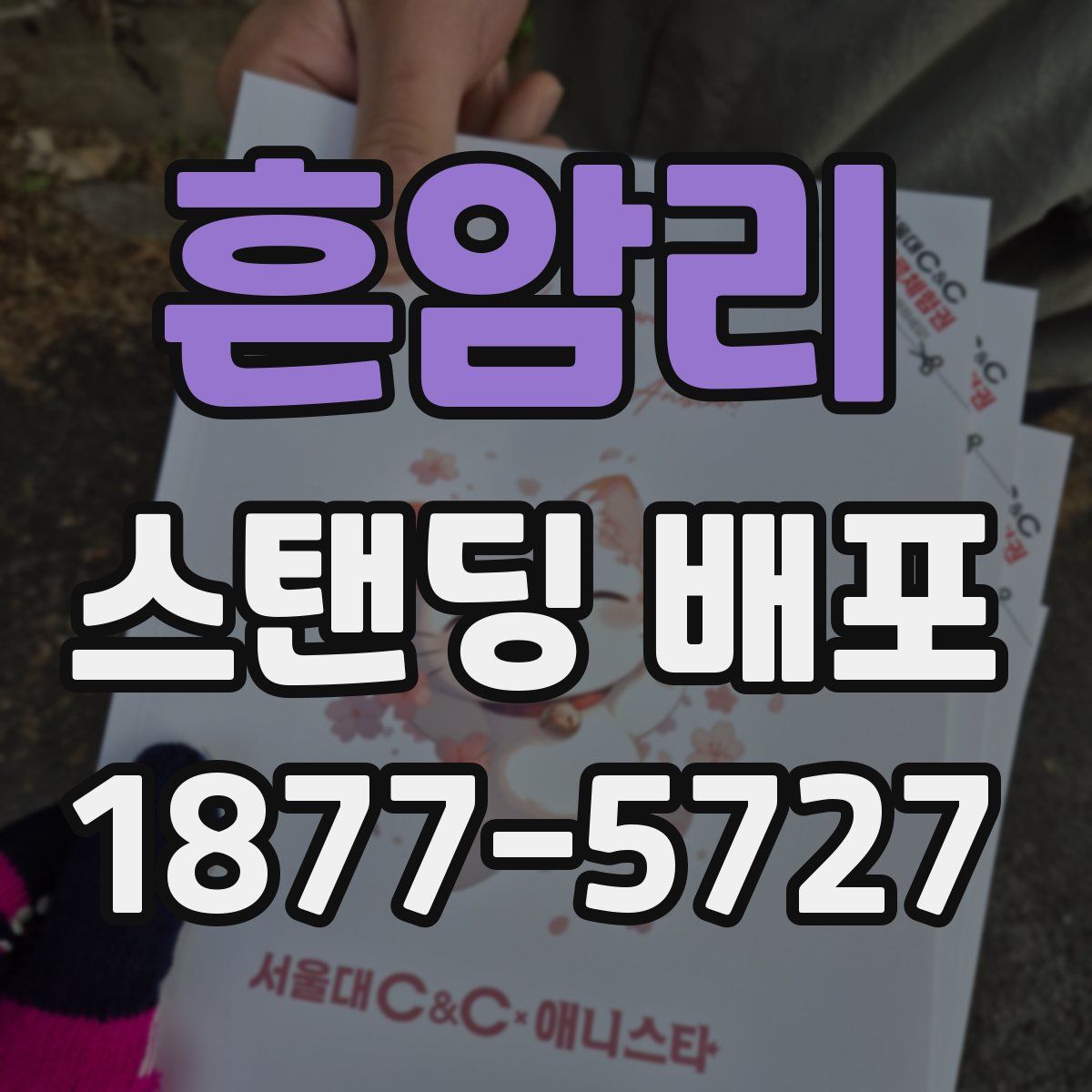 흔암리 스탠딩 배포