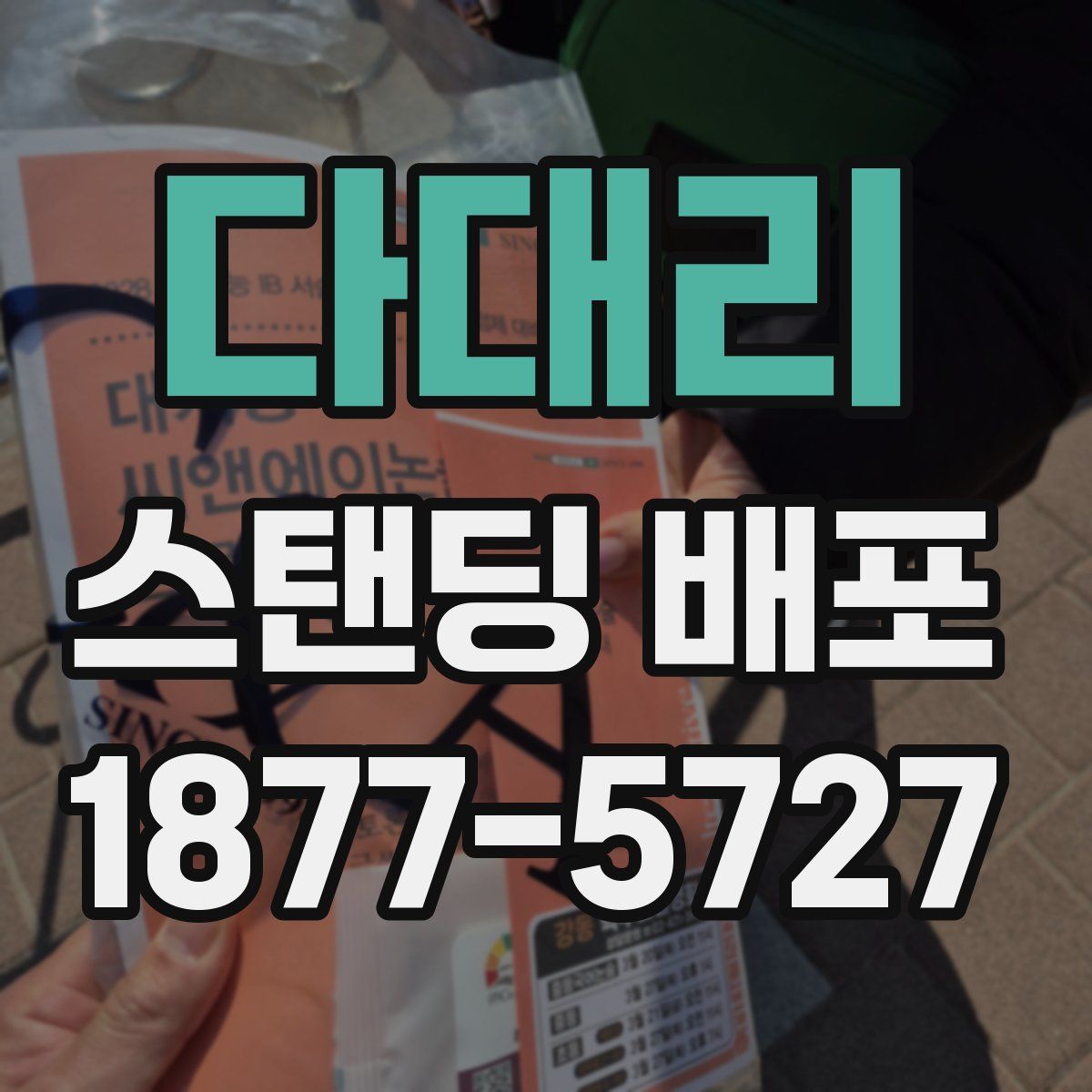 다대리 스탠딩 배포