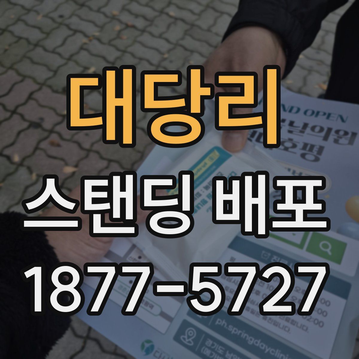 대당리 스탠딩 배포