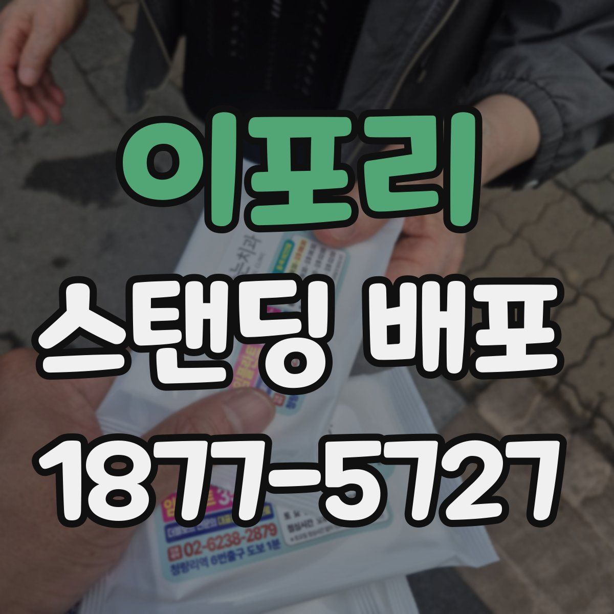이포리 스탠딩 배포