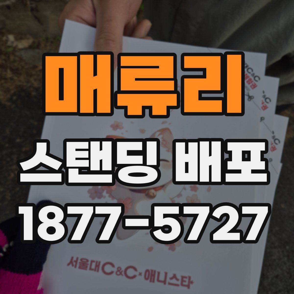 매류리 스탠딩 배포