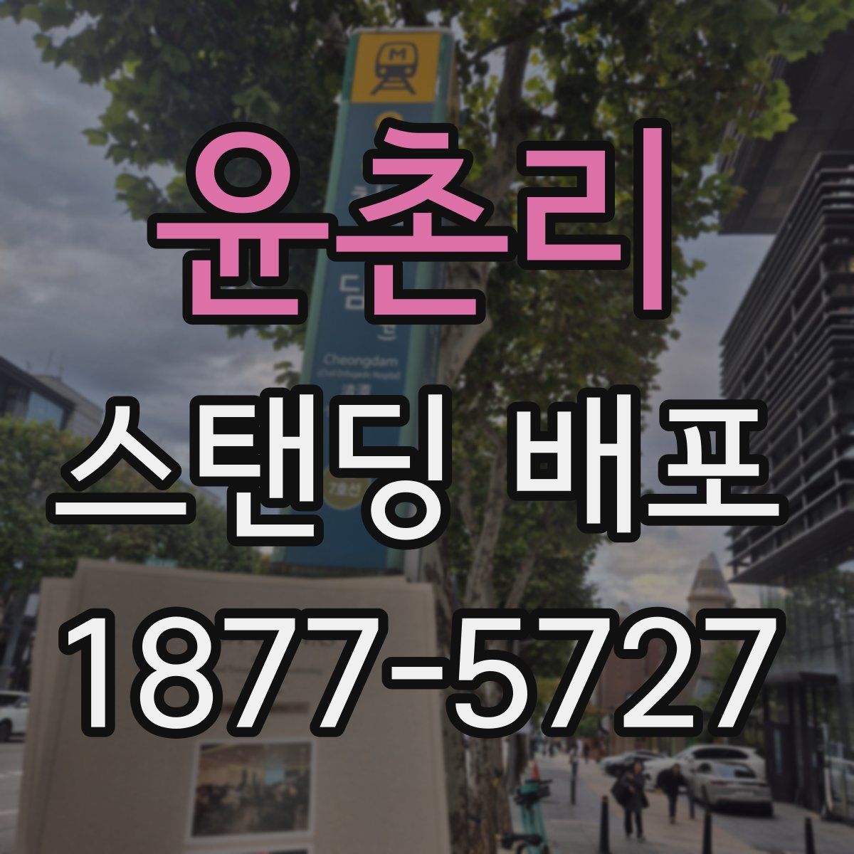 윤촌리 스탠딩 배포