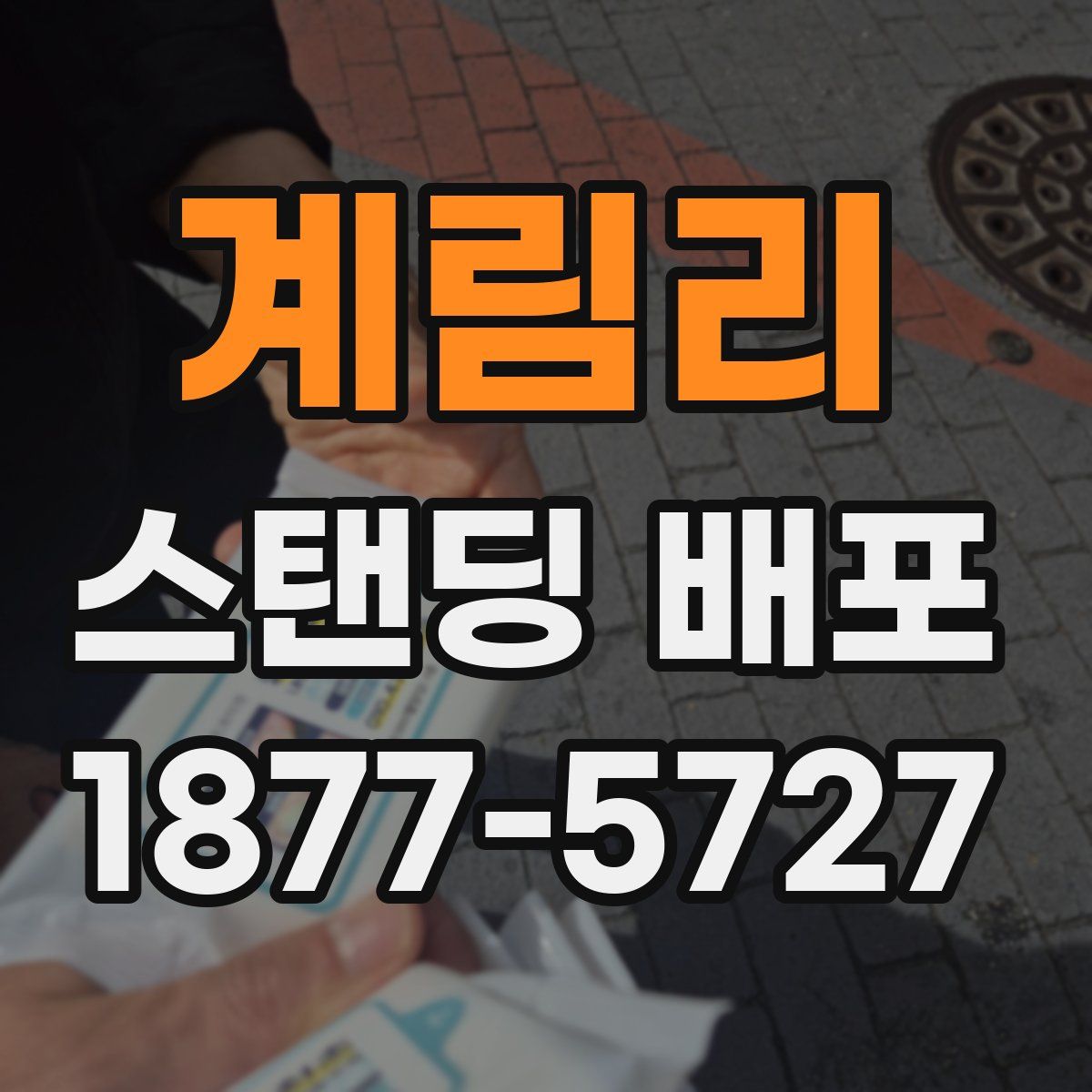 계림리 스탠딩 배포
