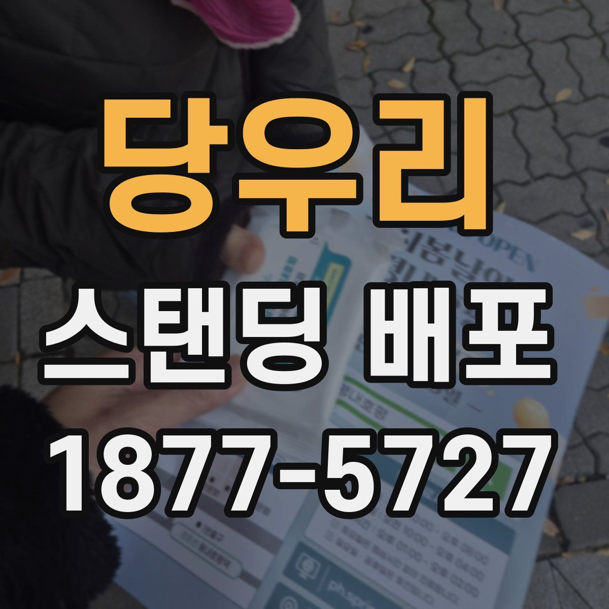당우리 스탠딩 배포
