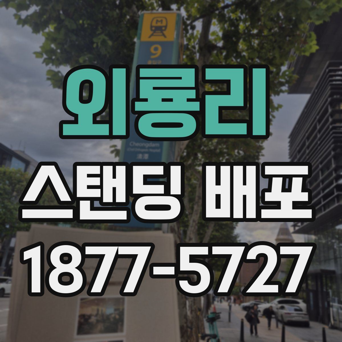 외룡리 스탠딩 배포