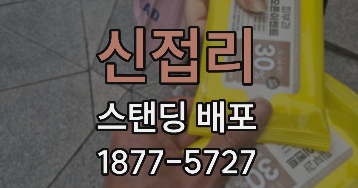 신접리 스탠딩 배포