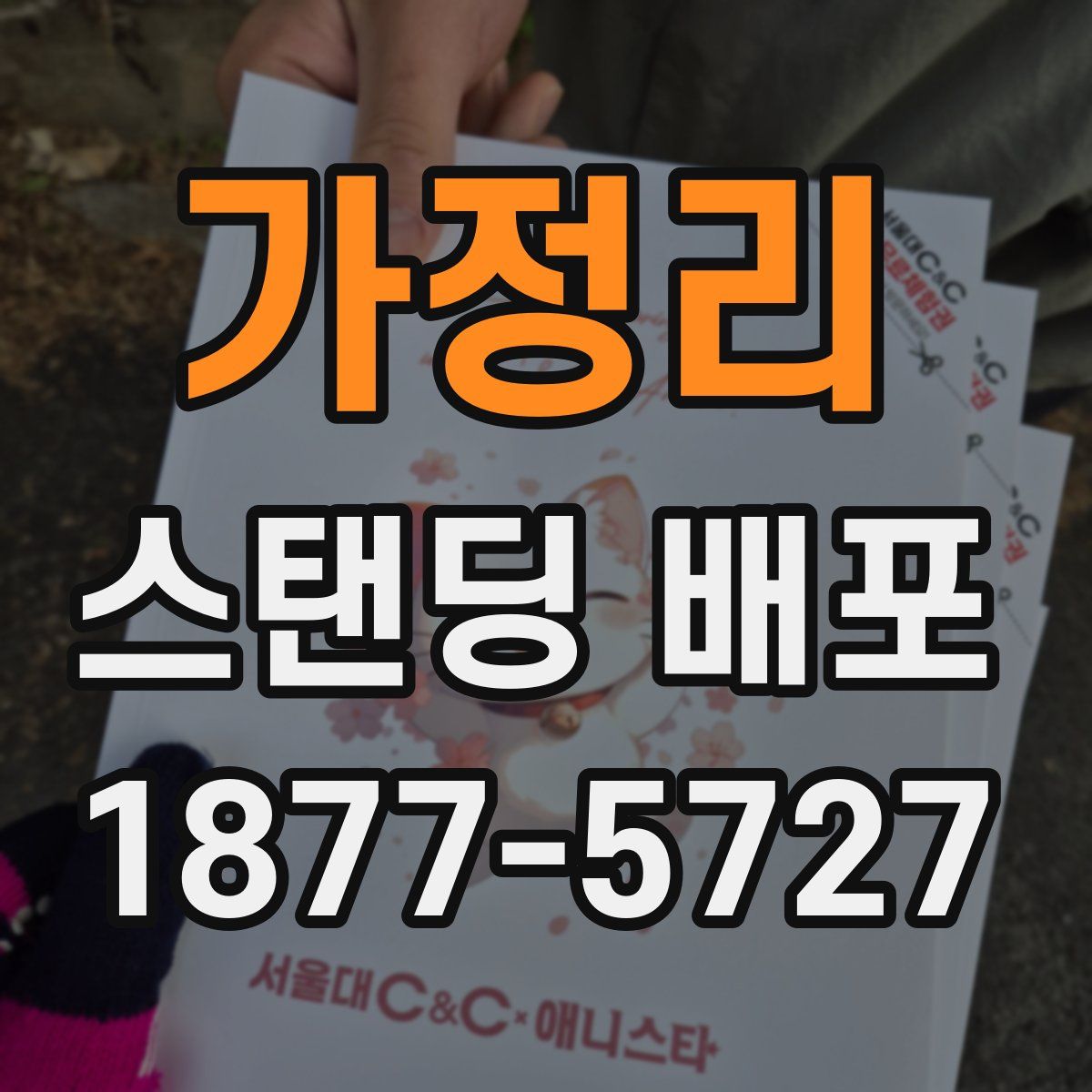 가정리 스탠딩 배포