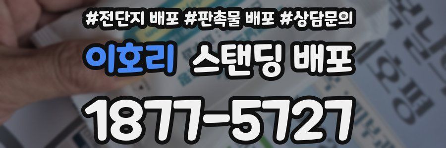 이호리 스탠딩 배포
