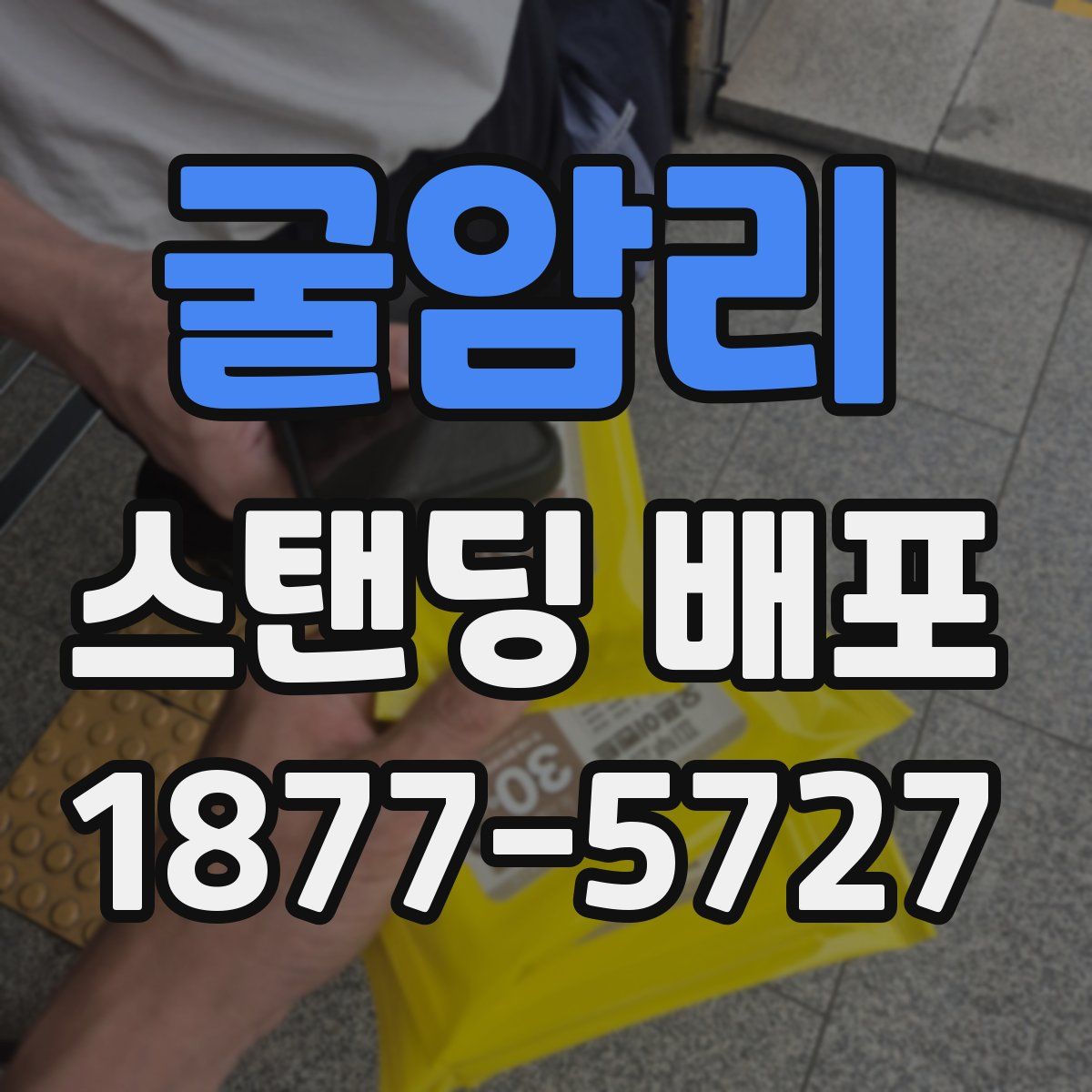 굴암리 스탠딩 배포