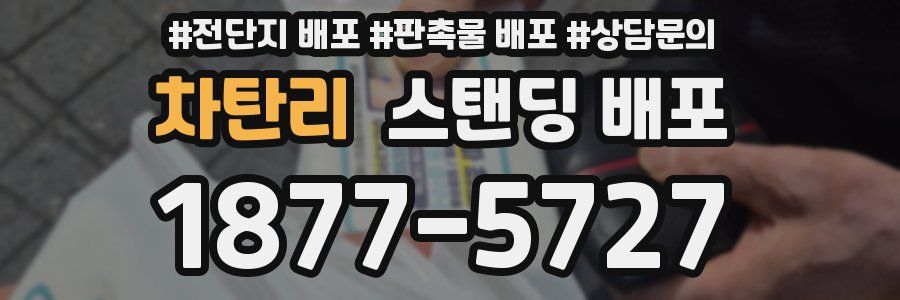 차탄리 스탠딩 배포