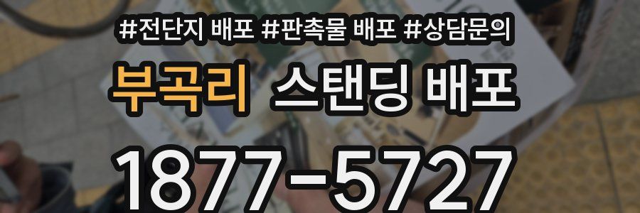 부곡리 스탠딩 배포
