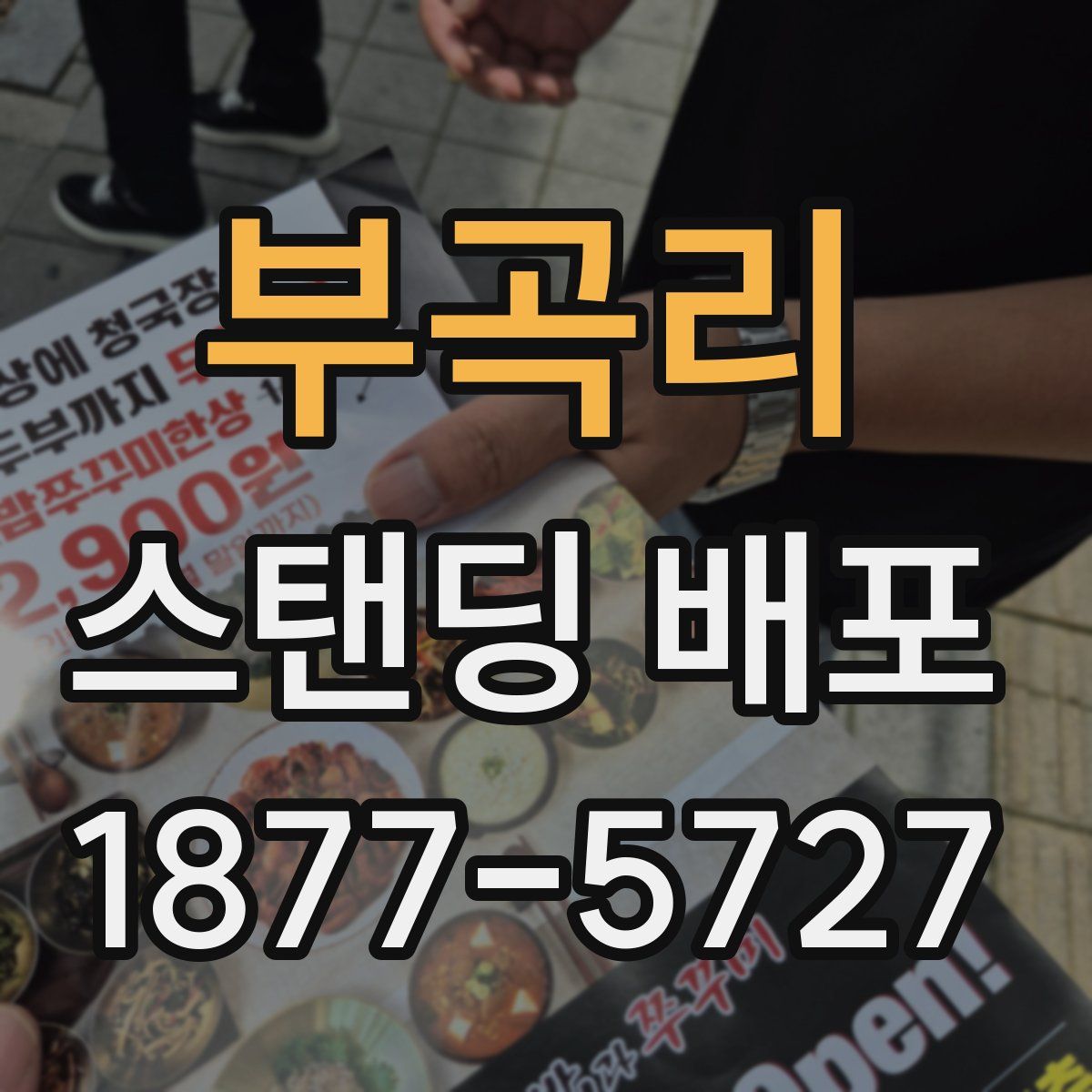 부곡리 스탠딩 배포