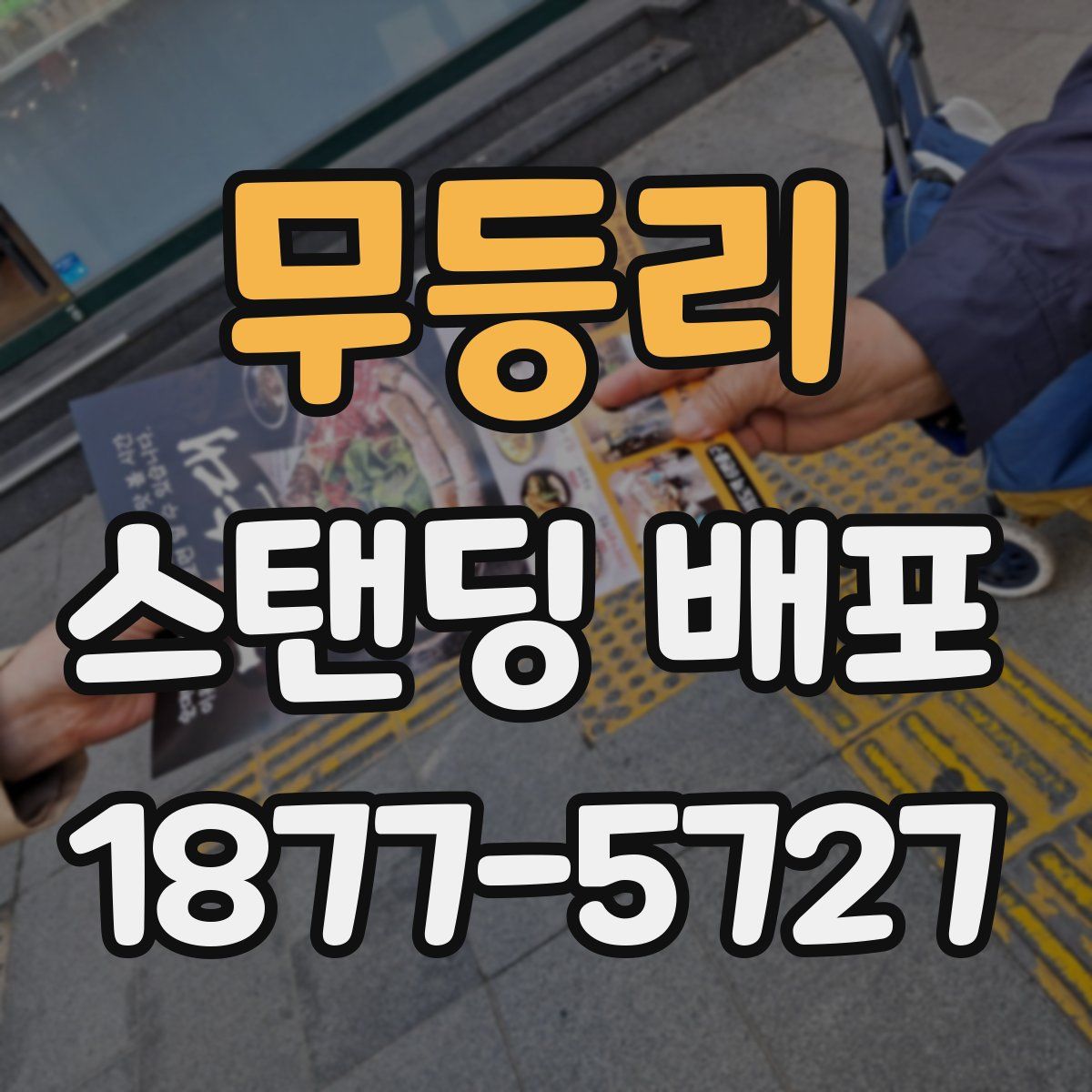 무등리 스탠딩 배포