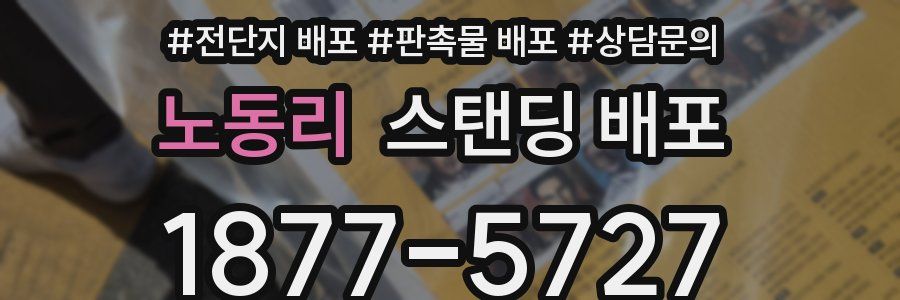 노동리 스탠딩 배포
