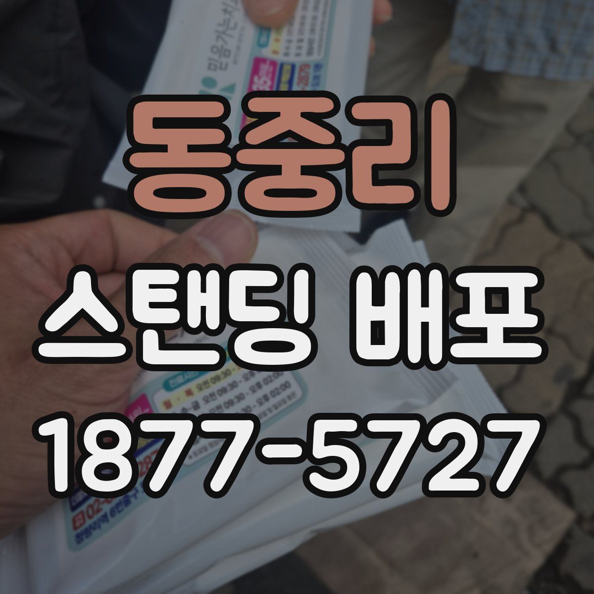 동중리 스탠딩 배포