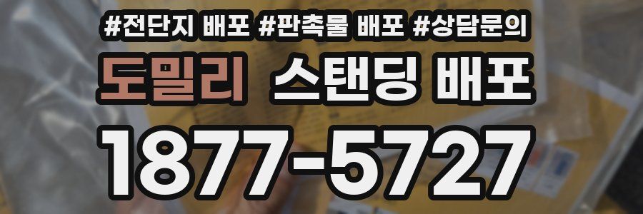 도밀리 스탠딩 배포