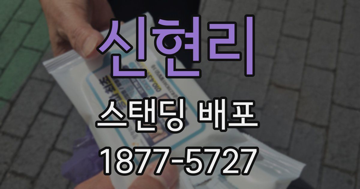 신현리 스탠딩 배포