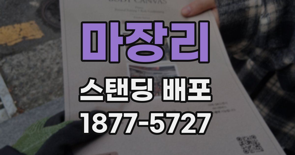 마장리 스탠딩 배포