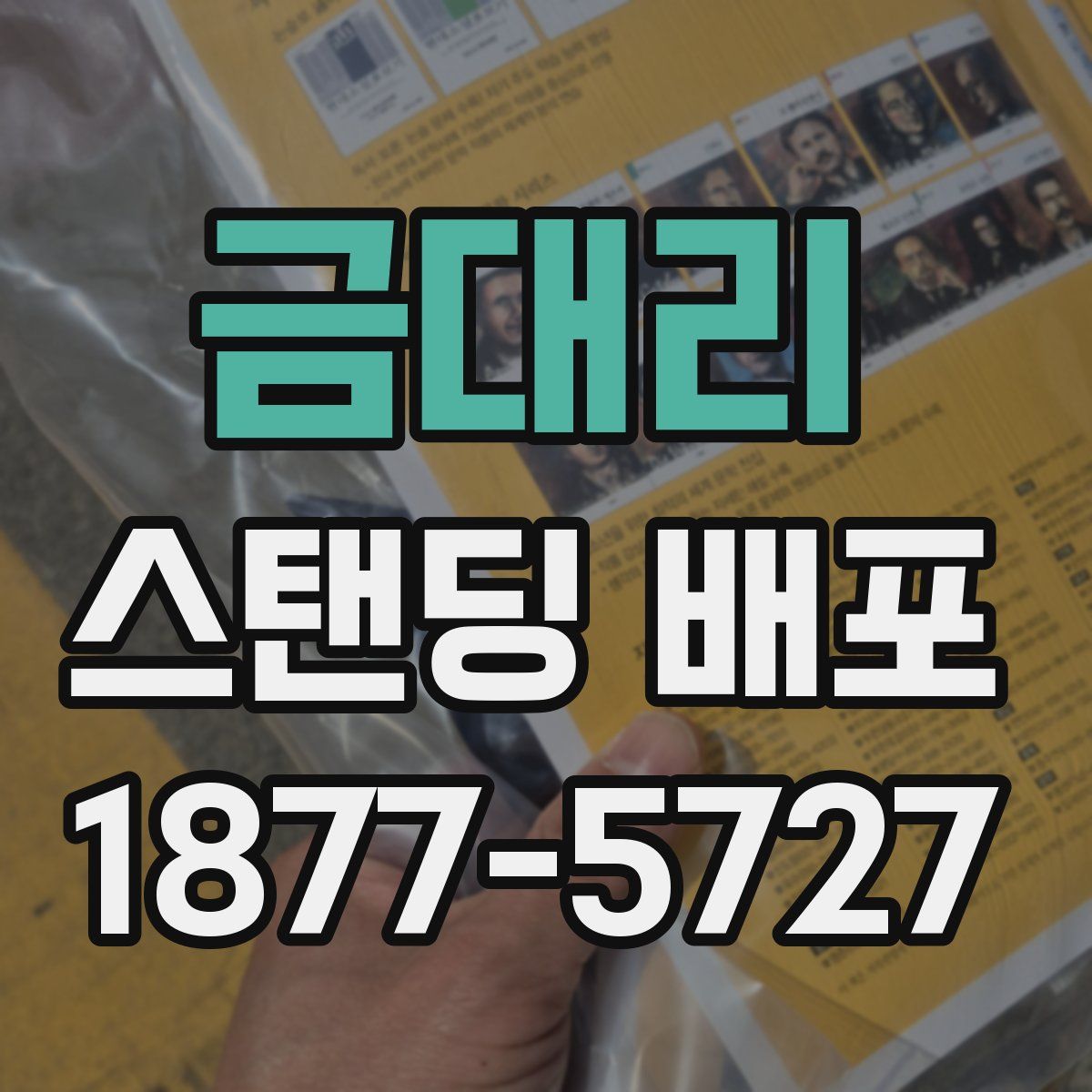 금대리 스탠딩 배포