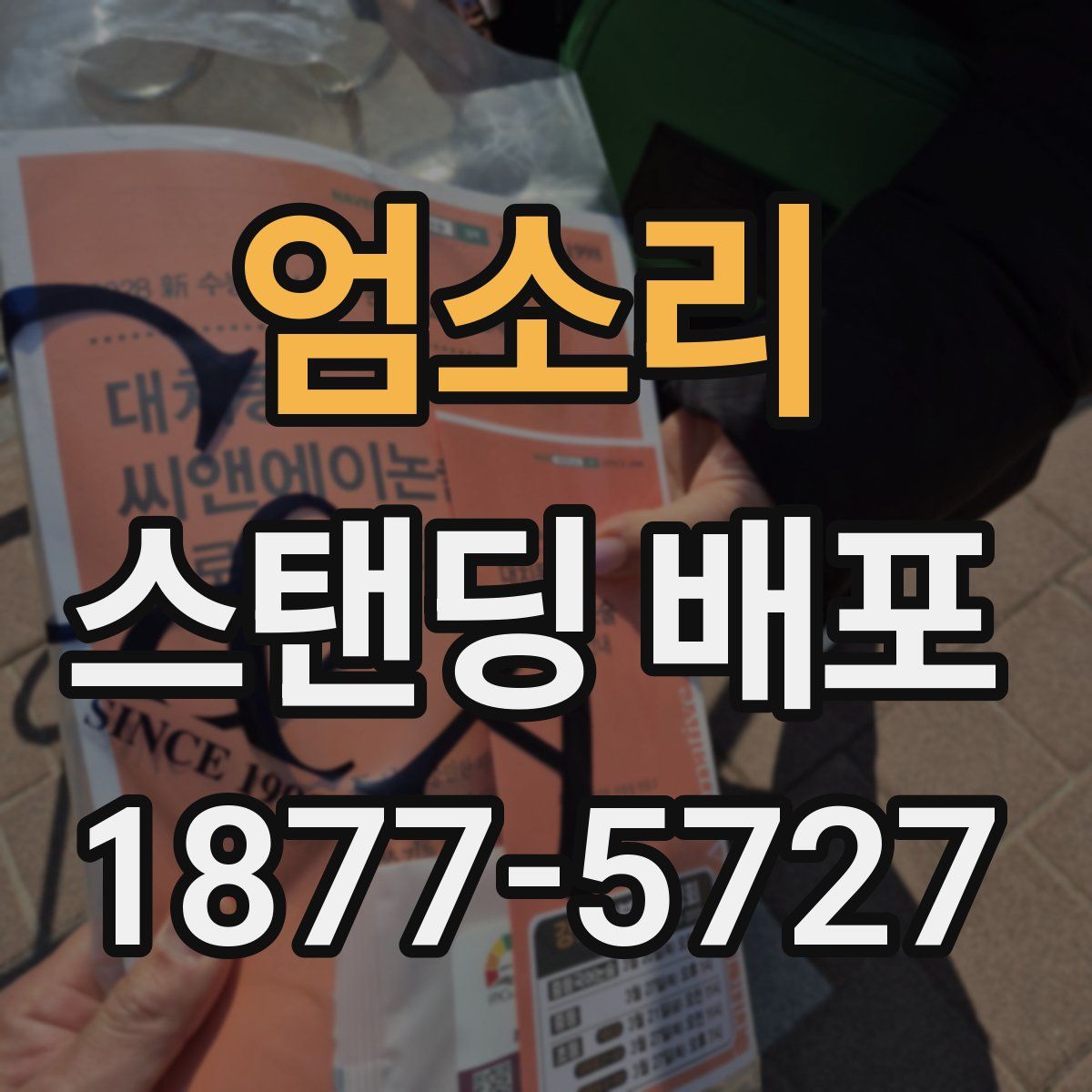 엄소리 스탠딩 배포