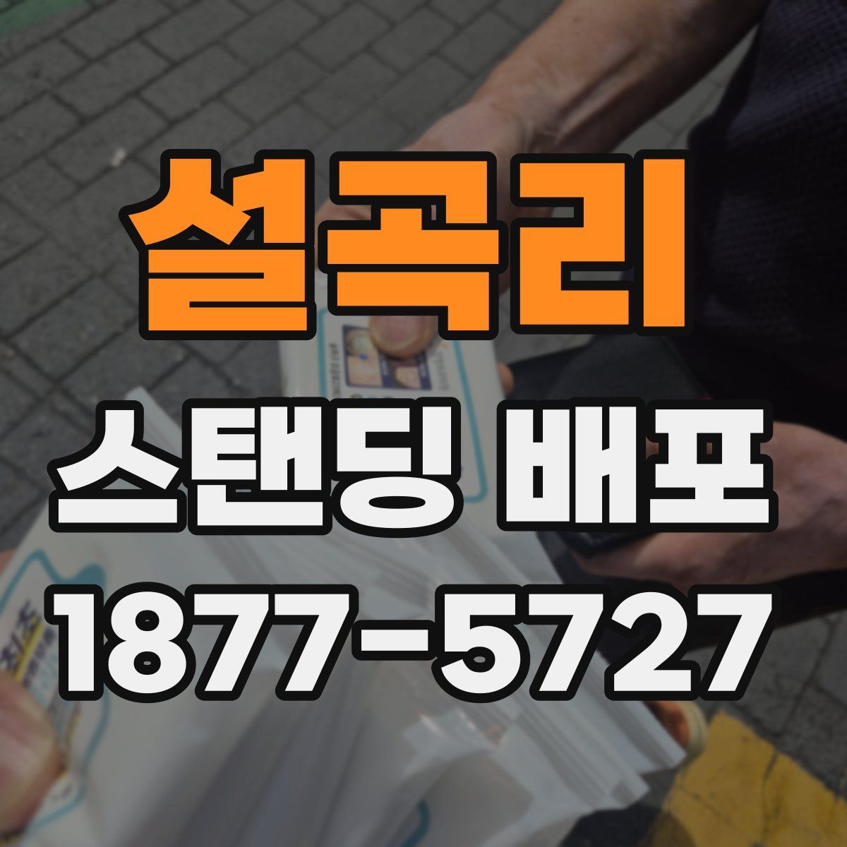 설곡리 스탠딩 배포