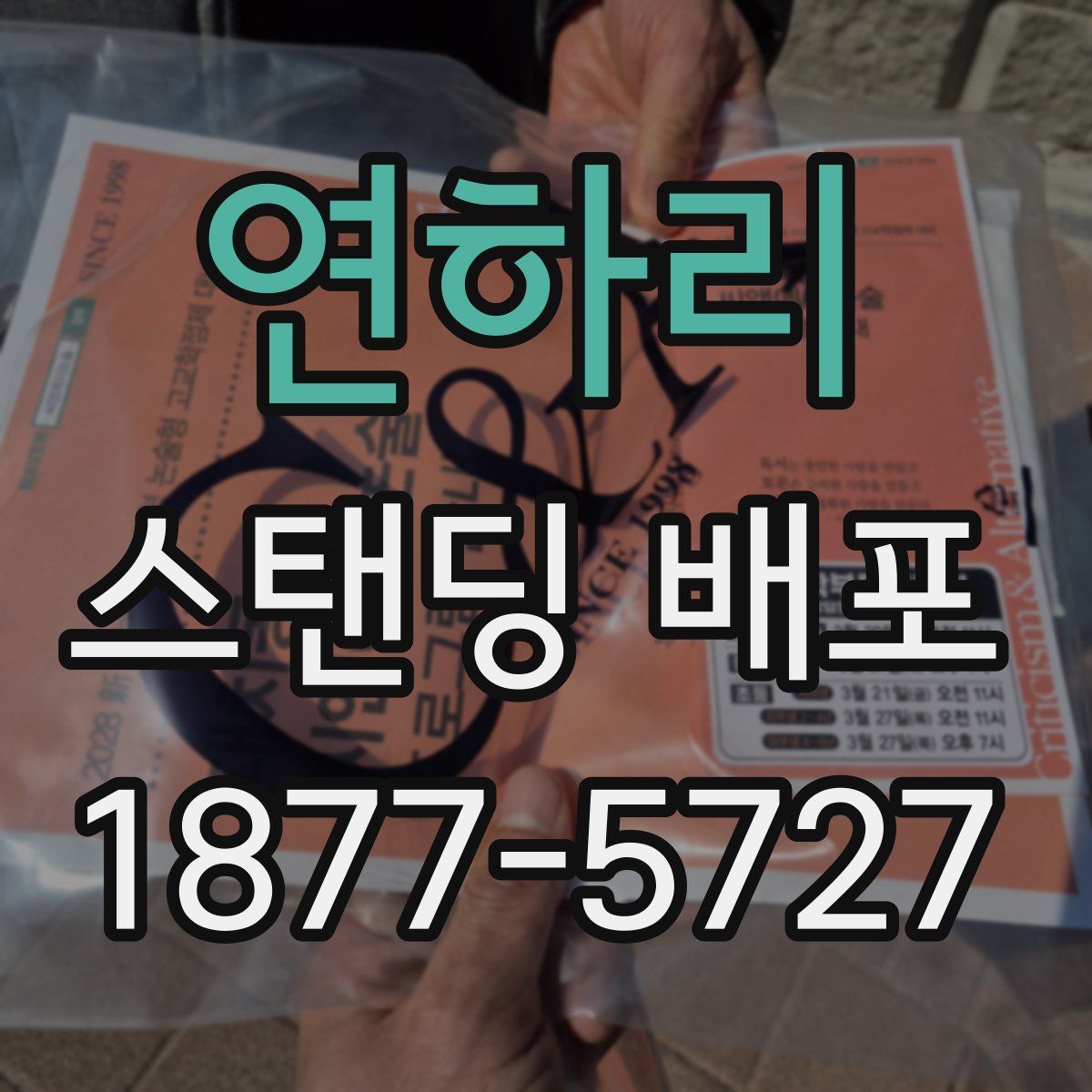 연하리 스탠딩 배포