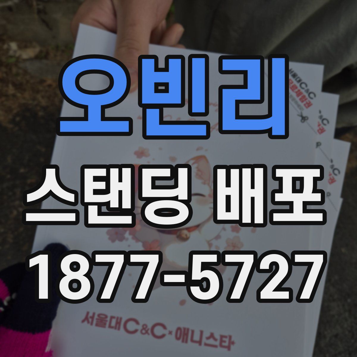 오빈리 스탠딩 배포