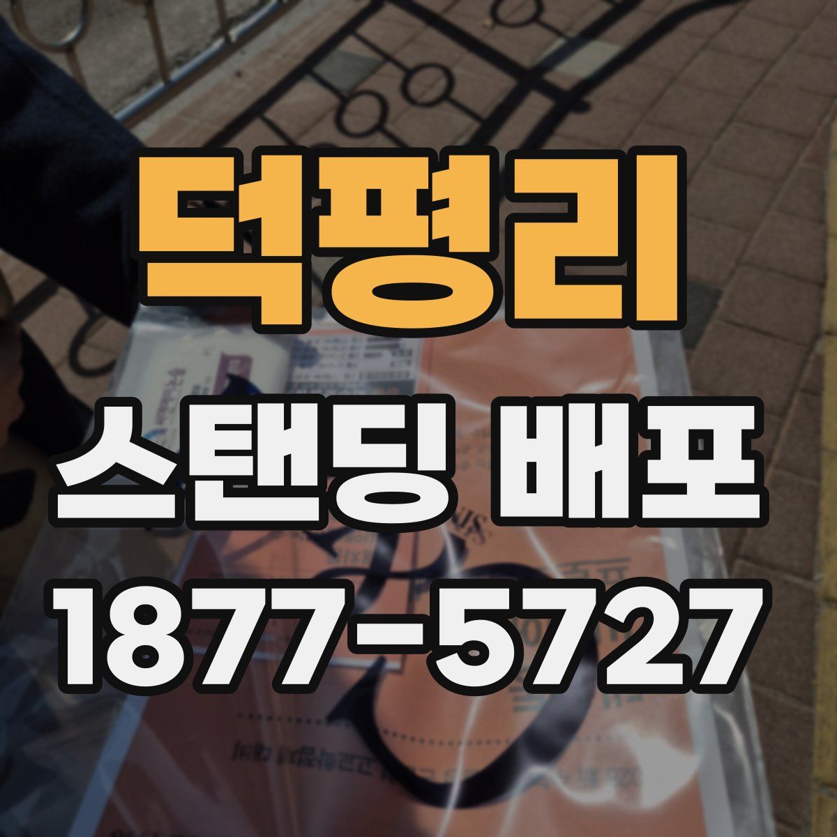 덕평리 스탠딩 배포