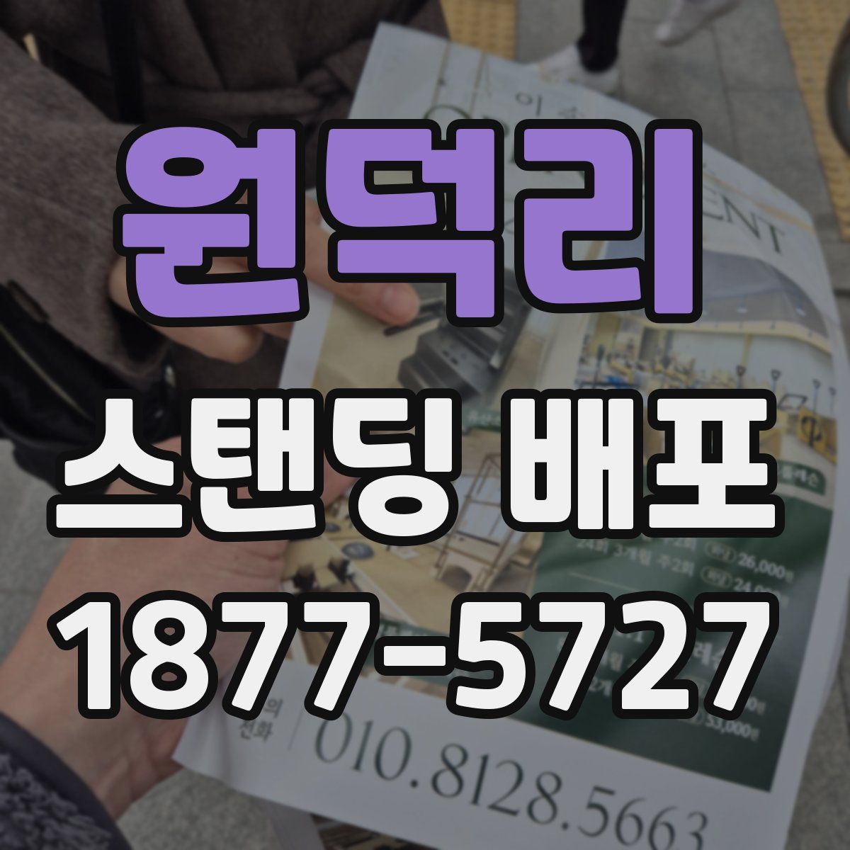 원덕리 스탠딩 배포