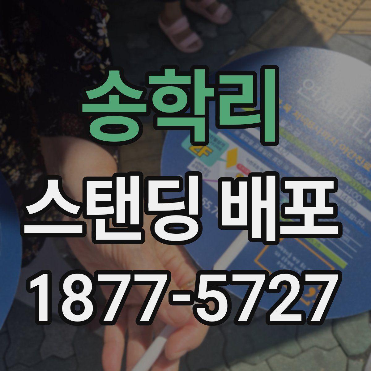 송학리 스탠딩 배포