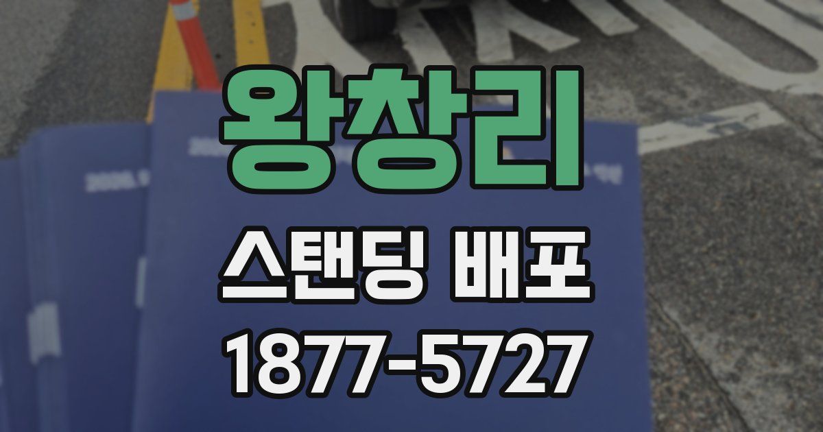 왕창리 스탠딩 배포