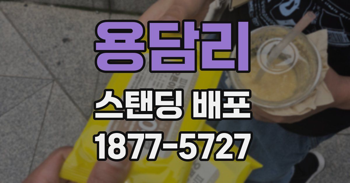 용담리 스탠딩 배포