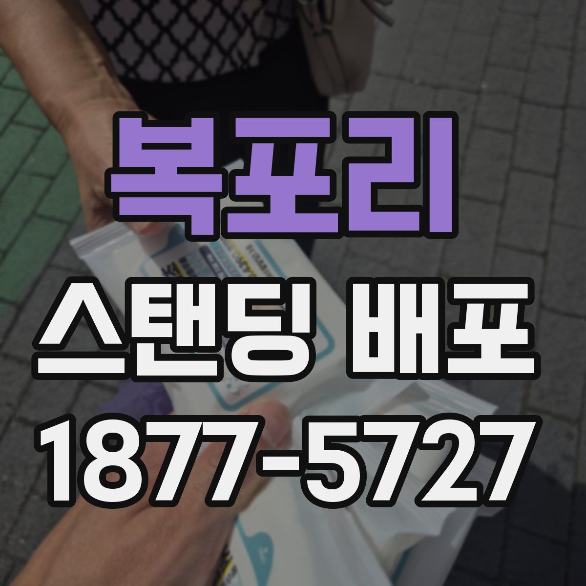 복포리 스탠딩 배포