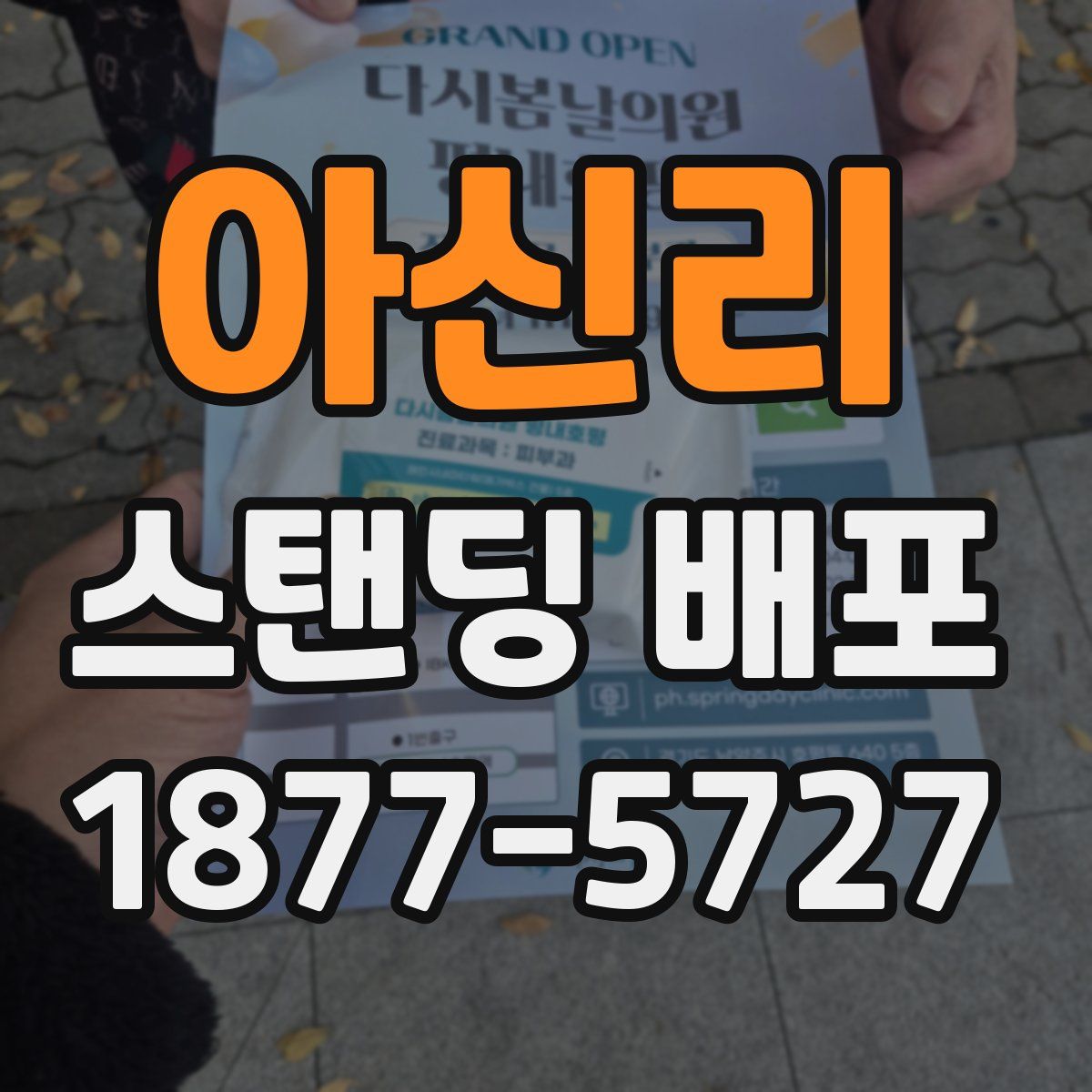 아신리 스탠딩 배포