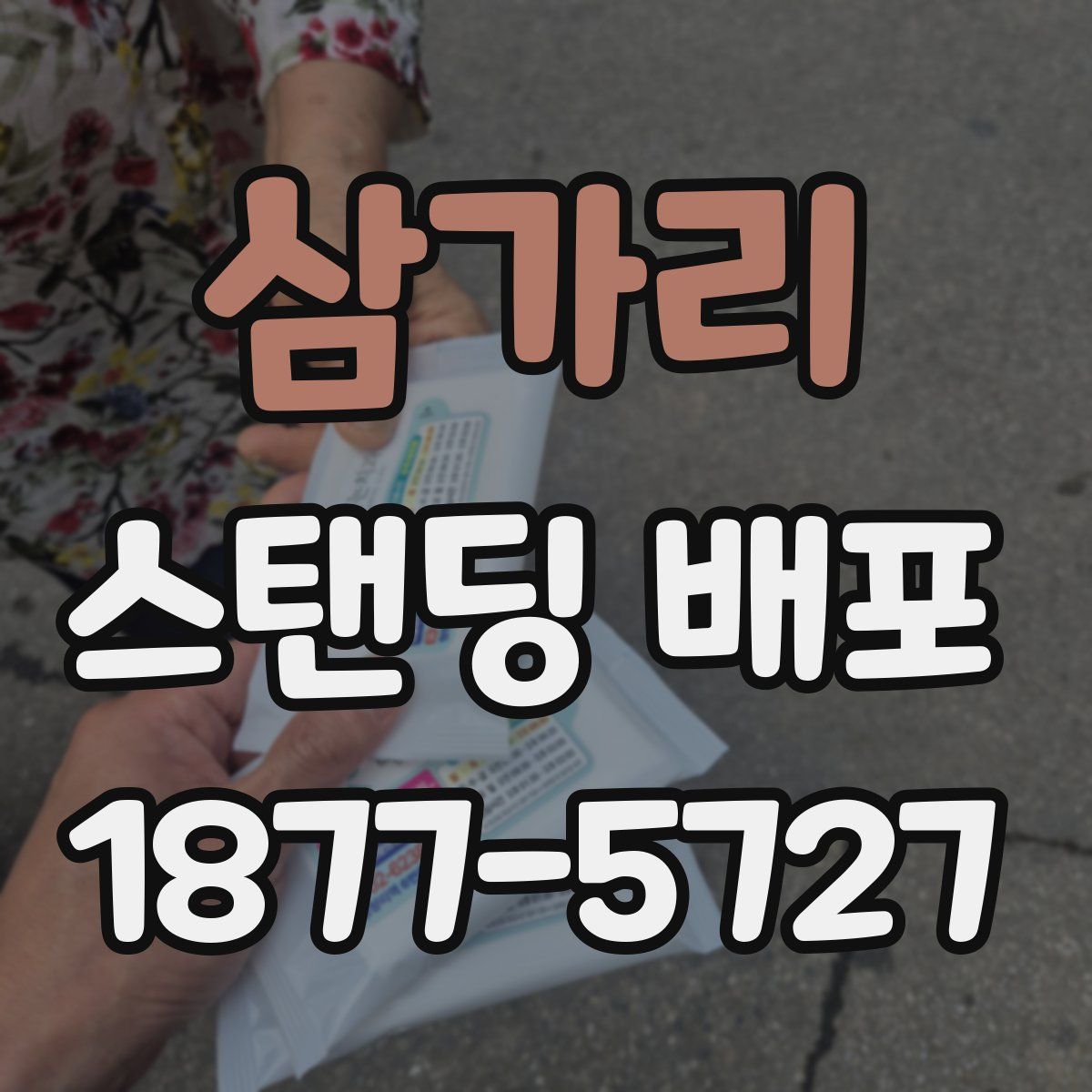 삼가리 스탠딩 배포