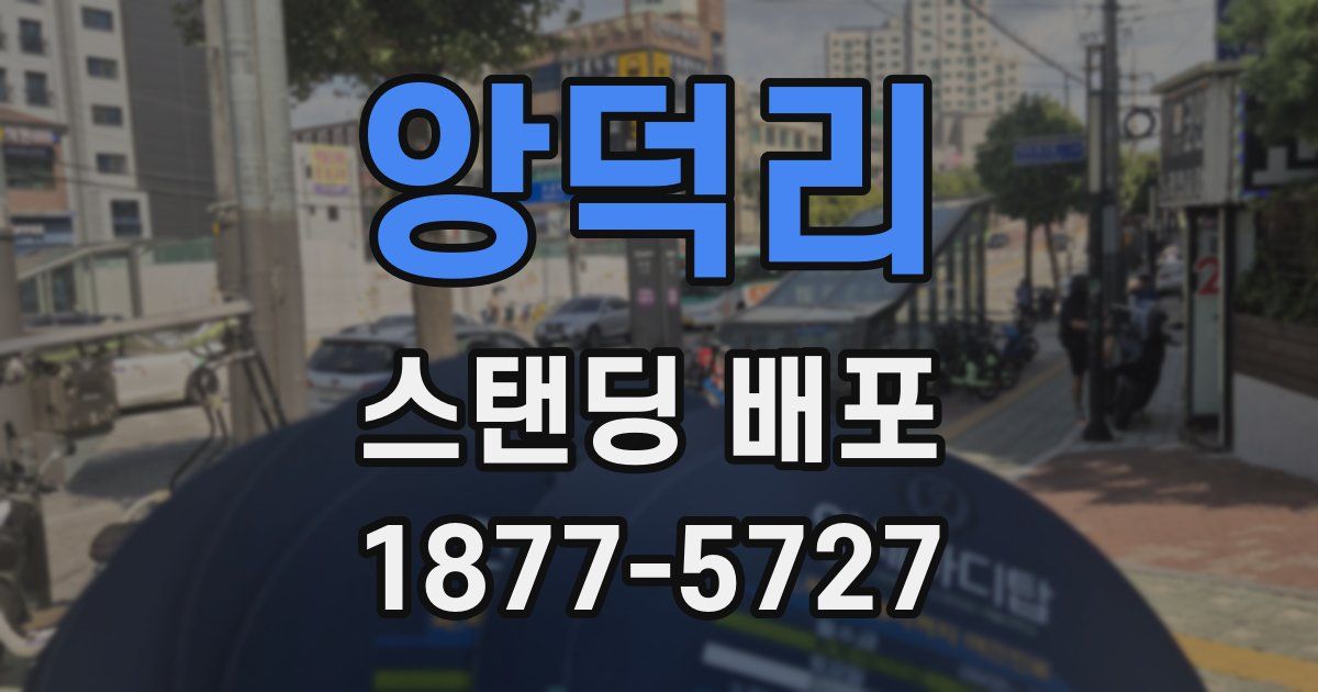앙덕리 스탠딩 배포