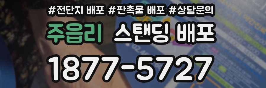 주읍리 스탠딩 배포