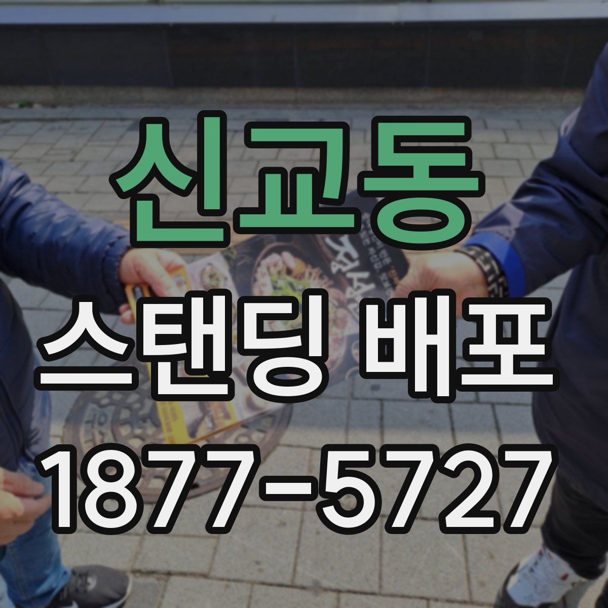 신교동 스탠딩 배포